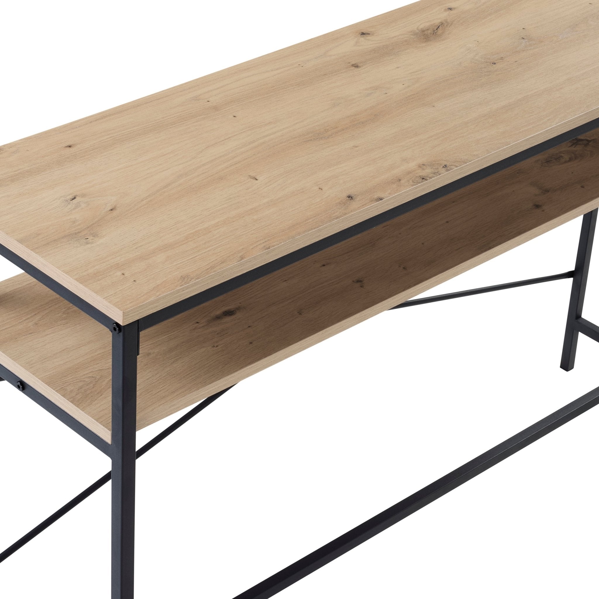 Dusklia - Willow Dressing Table Console - Oak Effect