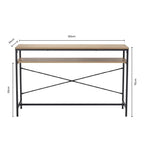 Dusklia - Willow Dressing Table Console - Oak Effect