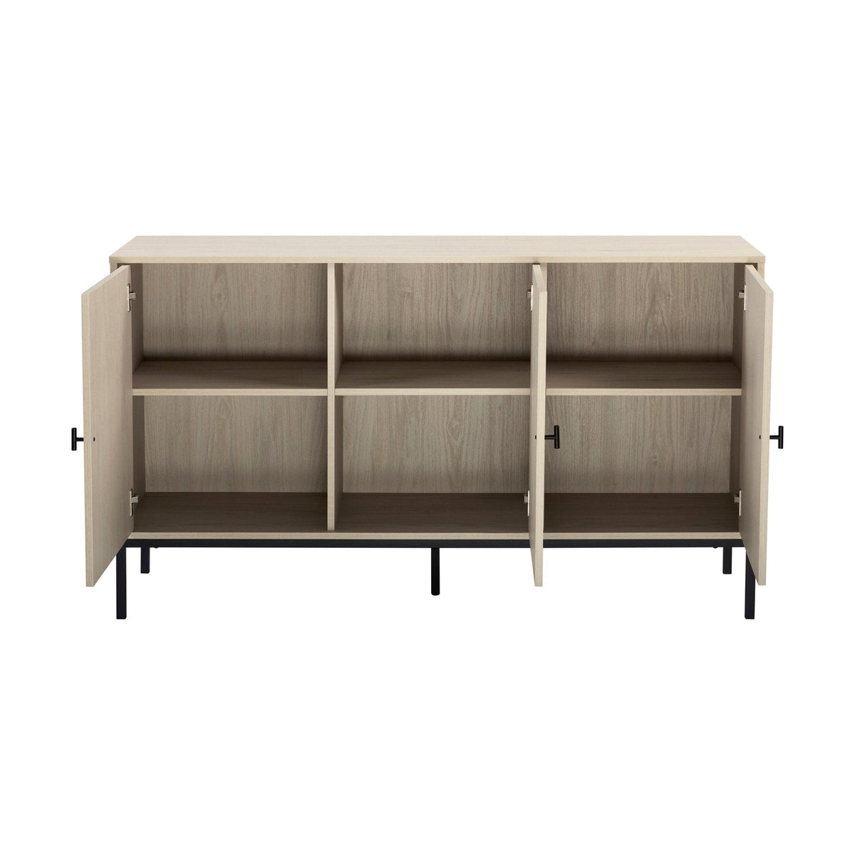 Dusklia - Willow Large Sideboard - Light Wood