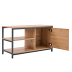 Dusklia - Willow Shoe Storage Bench - Oak Effect