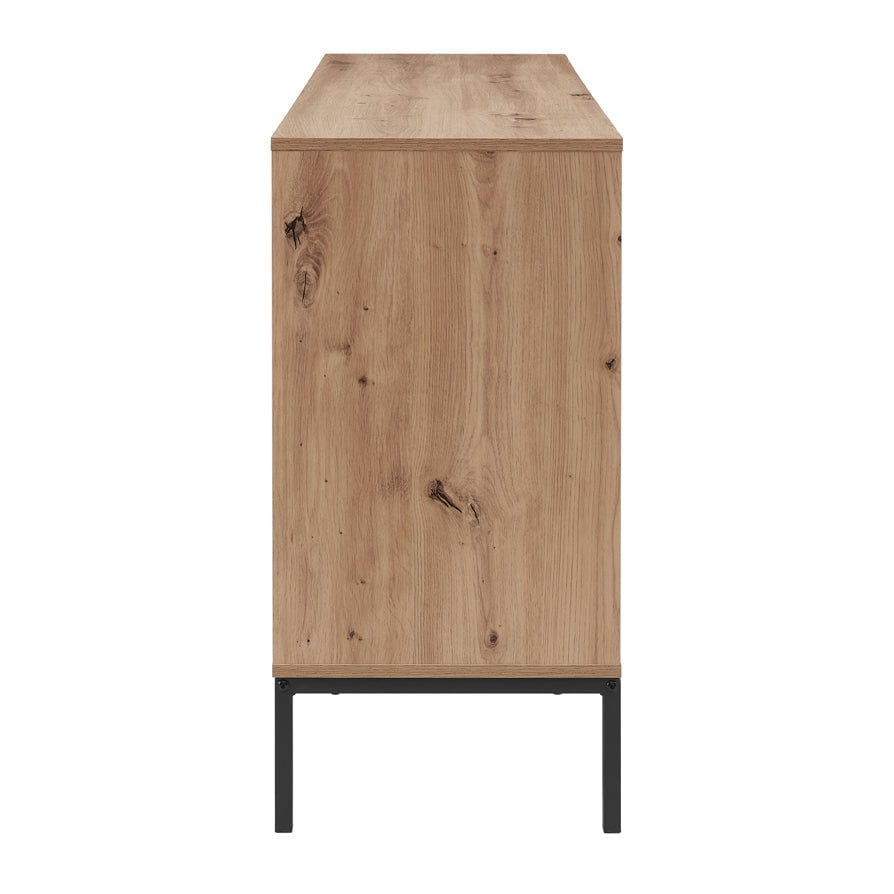 Dusklia - Willow Large Sideboard - Oak Effect