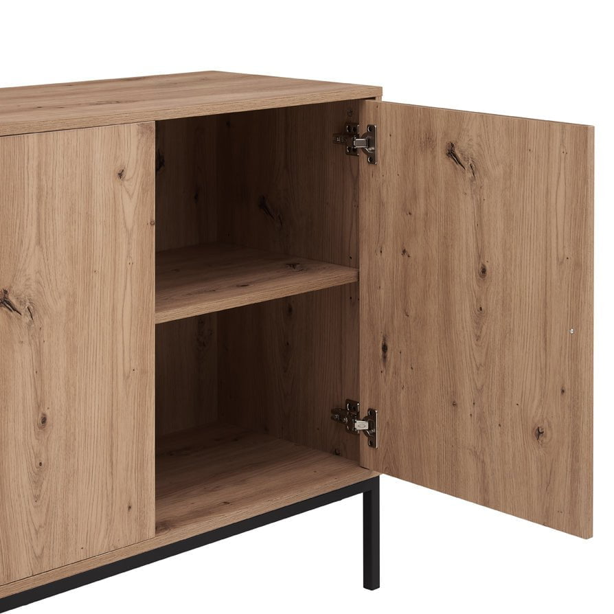Dusklia - Willow Large Sideboard - Oak Effect