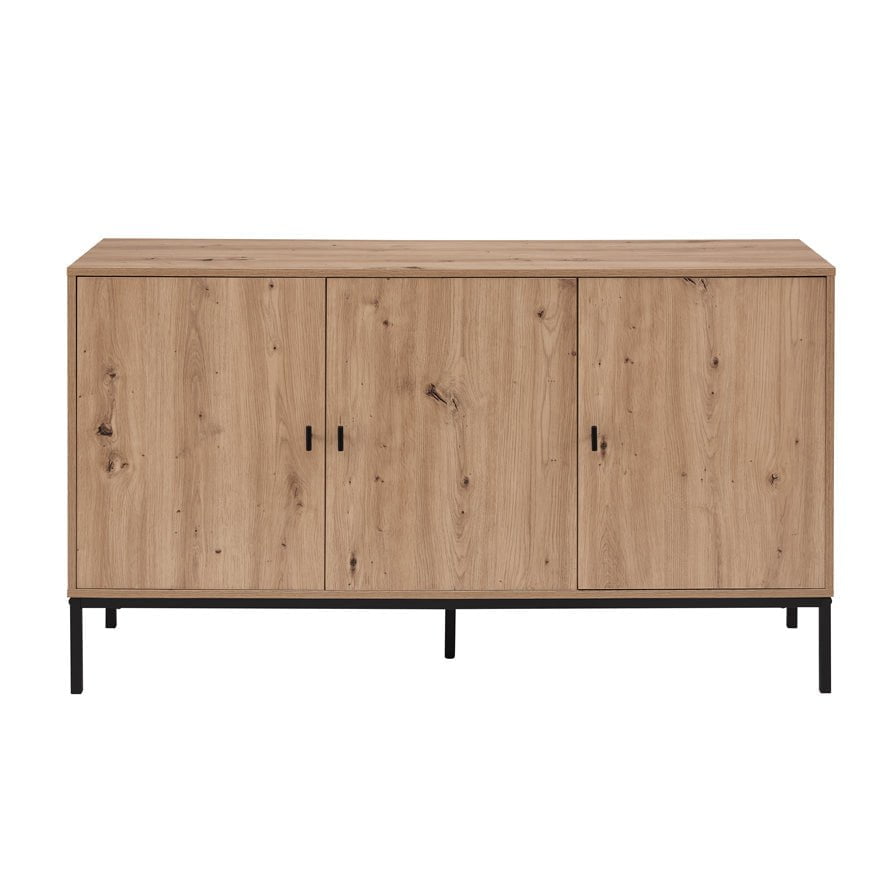 Dusklia - Willow Large Sideboard - Oak Effect