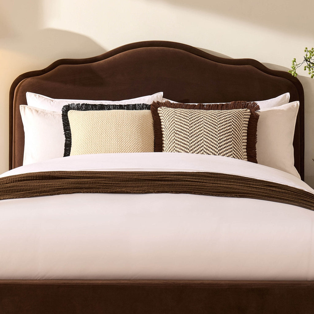 Dusklia - Wiltshire Bed Frame - Cappuccino