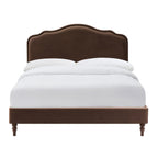Dusklia - Wiltshire Bed Frame - Cappuccino