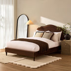 Dusklia - Wiltshire Bed Frame - Cappuccino
