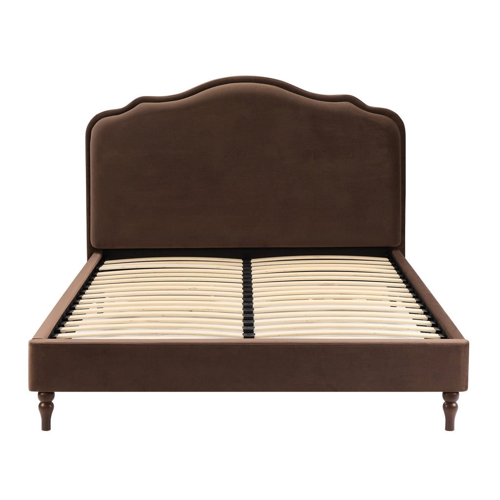 Dusklia - Wiltshire Bed Frame - Cappuccino