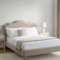Dusklia - Wiltshire Bed Frame - Stone