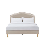 Dusklia - Wiltshire Bed Frame - Stone