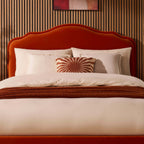 Dusklia - Wiltshire Ottoman Storage Bed - Bright Orange