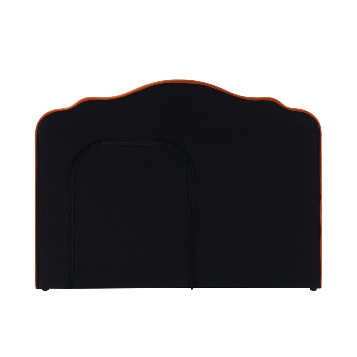 Dusklia - Wiltshire Ottoman Storage Bed - Bright Orange