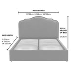 Dusklia - Wiltshire Ottoman Storage Bed - Bright Orange