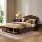Dusklia - Heidi Oak 3 Drawer Chest - Walnut
