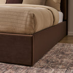 Dusklia - Wiltshire Ottoman Storage Bed - Cappuccino