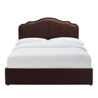 Dusklia - Wiltshire Ottoman Storage Bed - Cappuccino