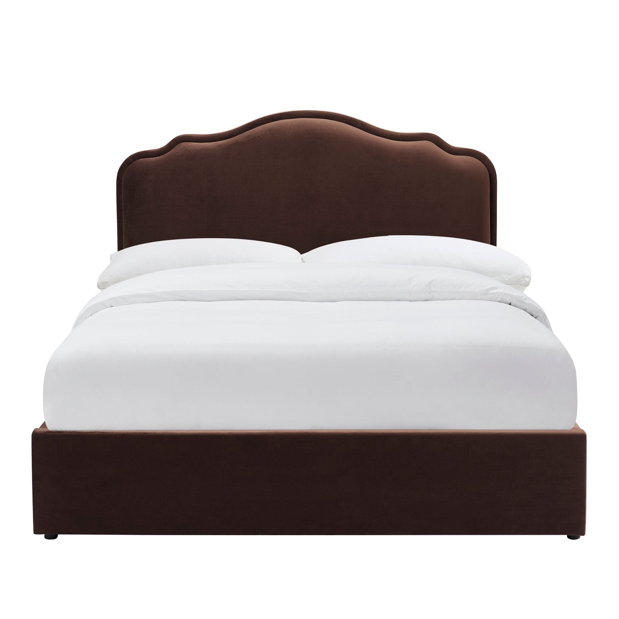 Dusklia - Wiltshire Ottoman Storage Bed - Cappuccino