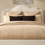 Dusklia - Wiltshire Ottoman Storage Bed - Cream Linen