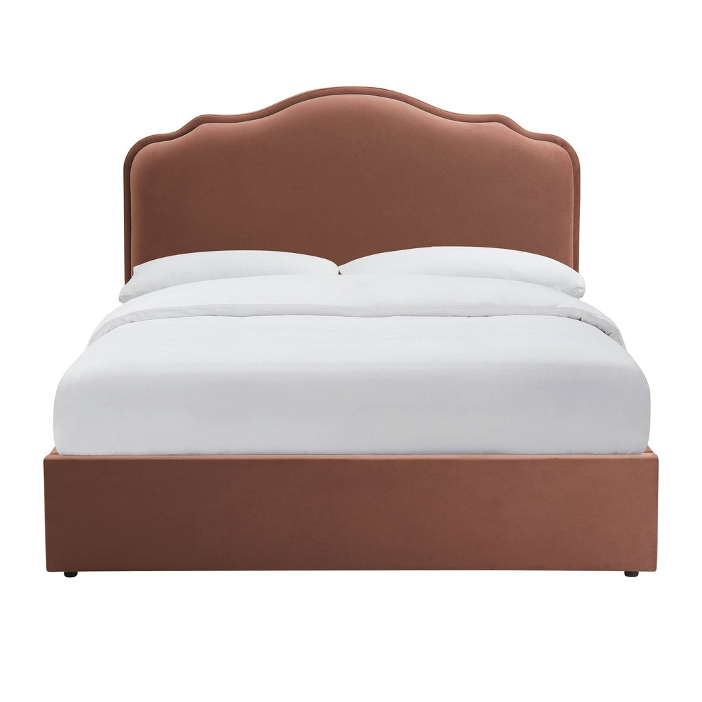 Dusklia - Wiltshire Ottoman Storage Bed - Mauve