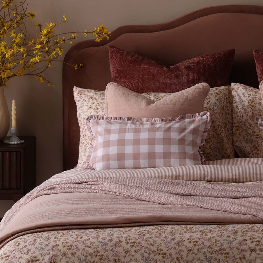 Dusklia - Wiltshire Ottoman Storage Bed - Mauve