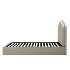 Dusklia - Wiltshire Ottoman Storage Bed - Stone