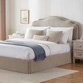 Dusklia - Wiltshire Ottoman Storage Bed - Stone