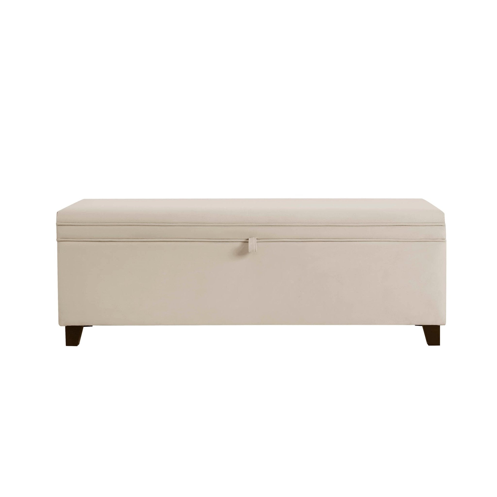 Dusklia - Windermere Storage Ottoman - Ecru