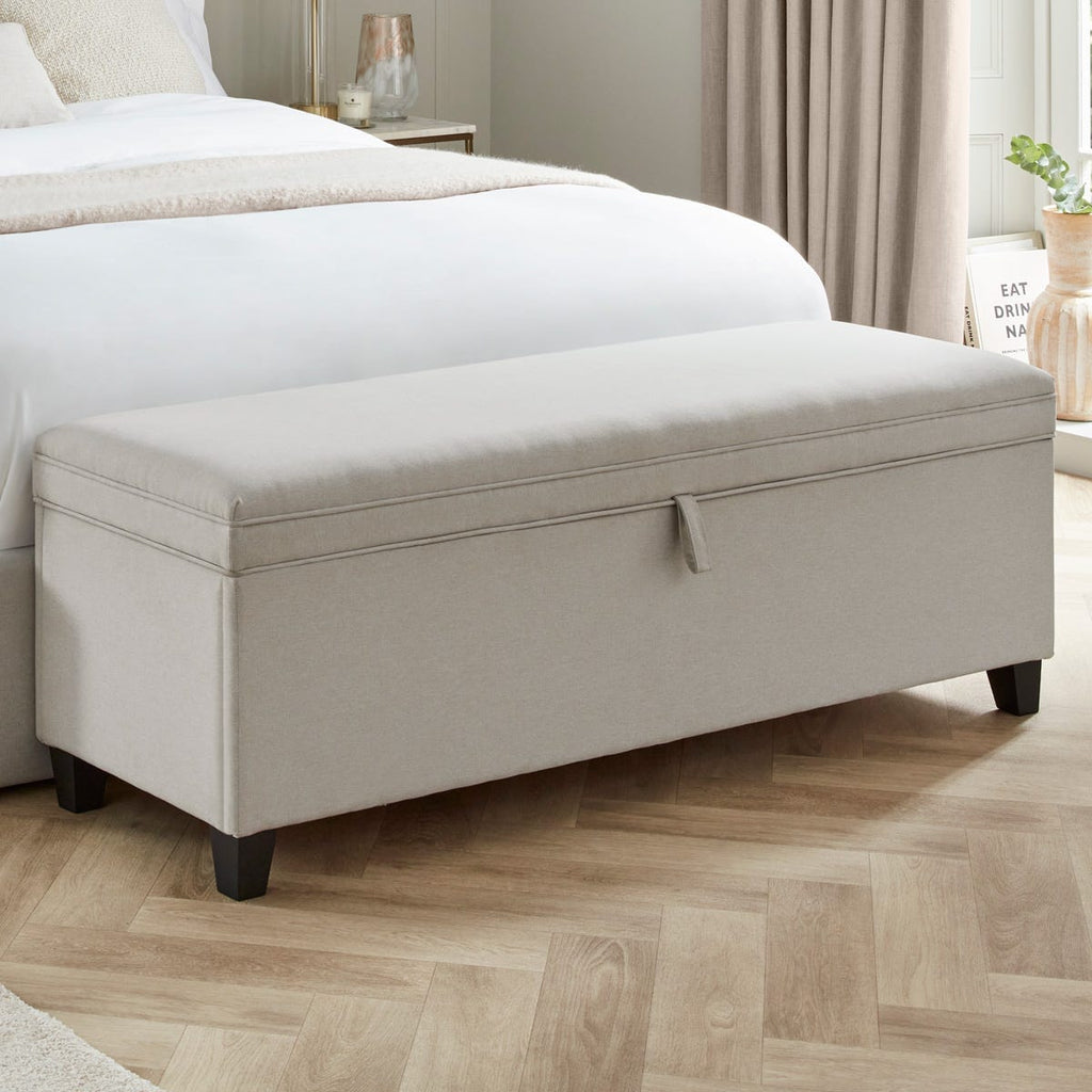 Dusklia - Windermere Storage Ottoman - Natural