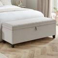 Dusklia - Windermere Storage Ottoman - Natural