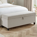 Dusklia - Windermere Storage Ottoman - Natural
