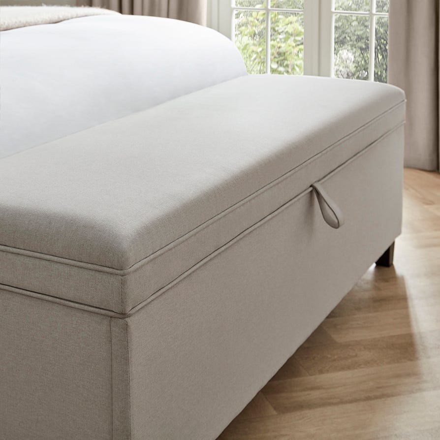 Dusklia - Windermere Storage Ottoman - Natural