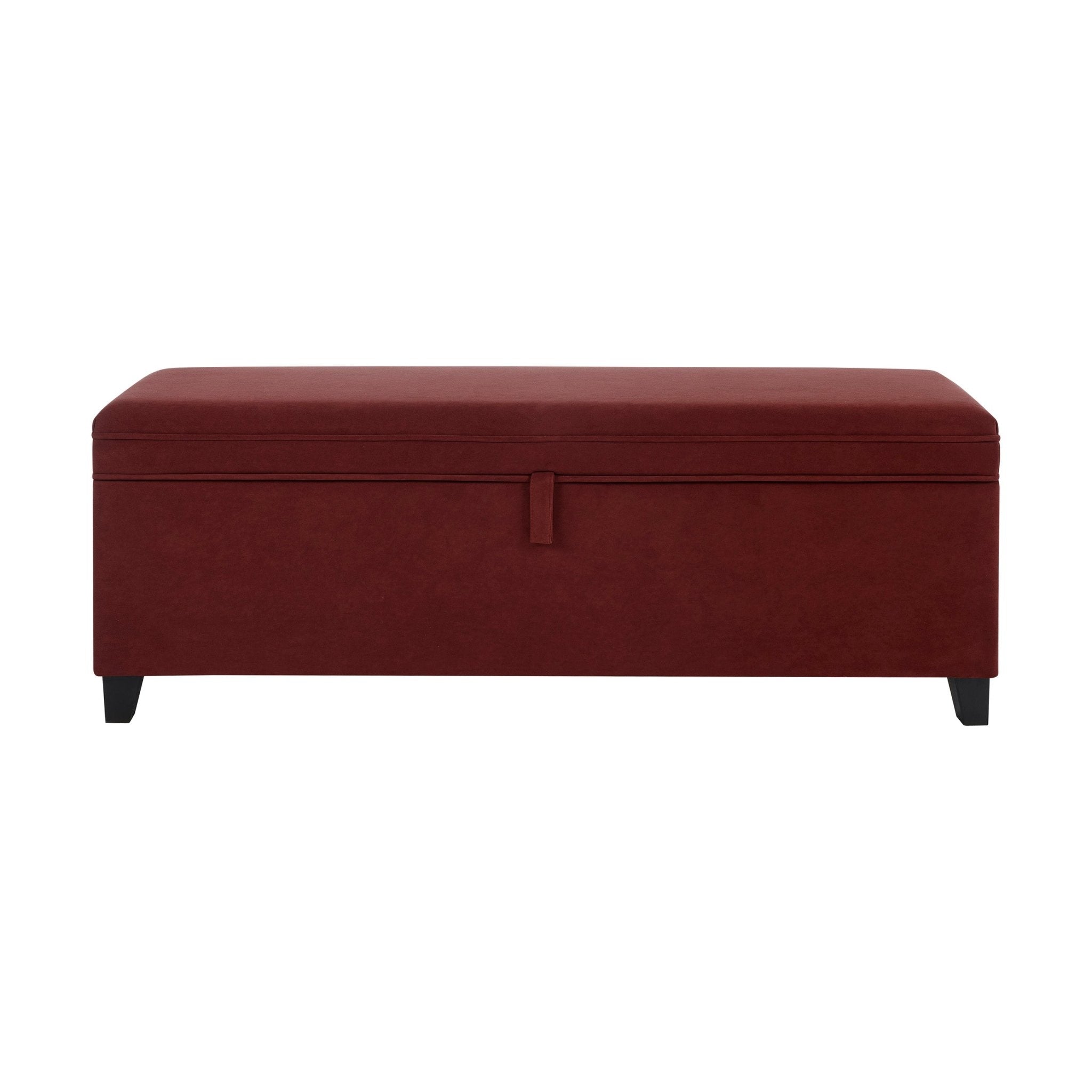 Dusklia - Windermere Storage Ottoman - Rust