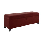 Dusklia - Windermere Storage Ottoman - Rust