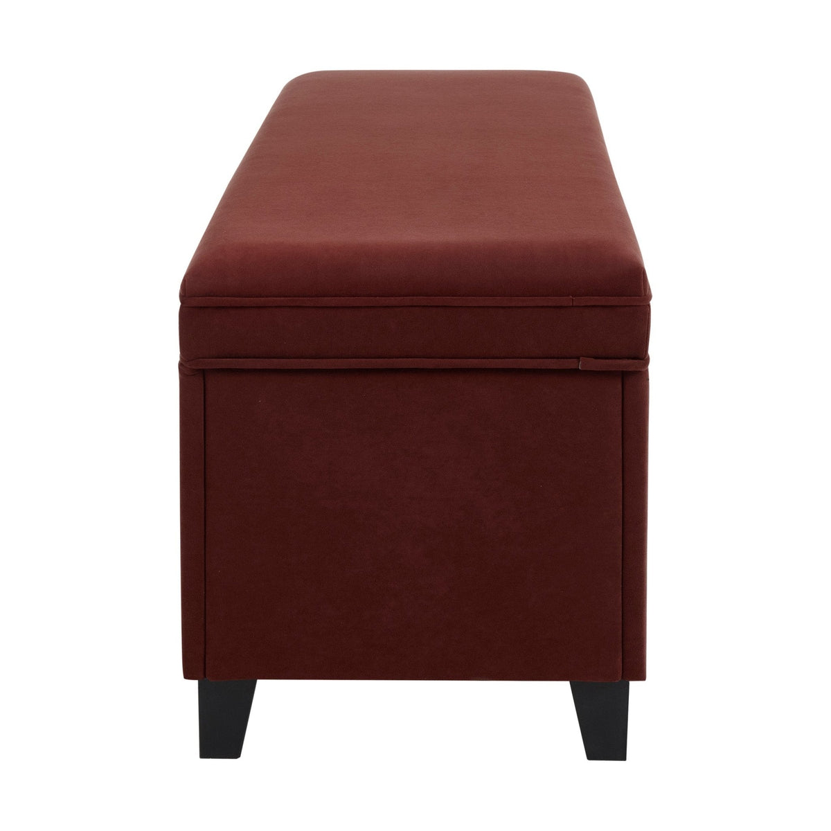 Dusklia - Windermere Storage Ottoman - Rust