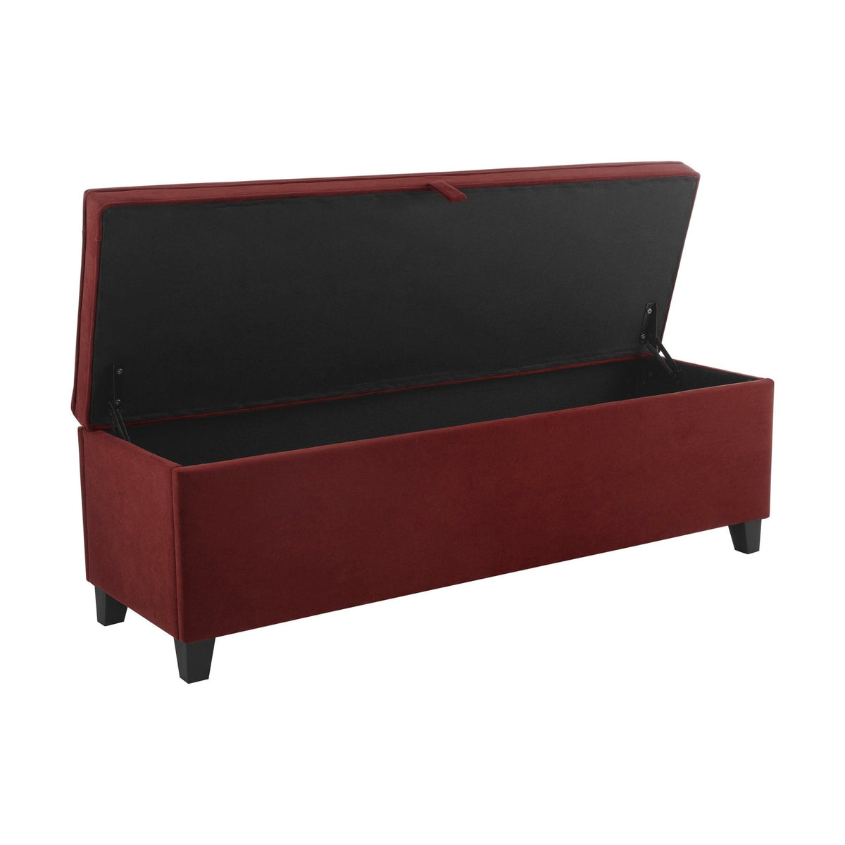 Dusklia - Windermere Storage Ottoman - Rust