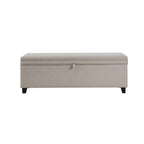 Dusklia - Windermere Storage Ottoman - Stone Grey