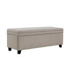 Dusklia - Windermere Storage Ottoman - Stone Grey