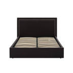 Dusklia - Windsor Ottoman Storage Bed - Black/Natural