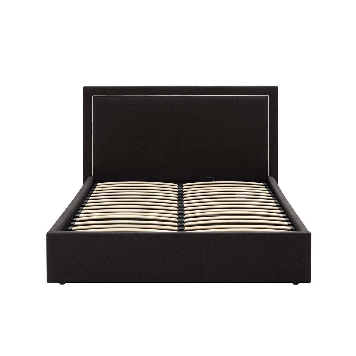 Dusklia - Windsor Ottoman Storage Bed - Black/Natural