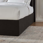 Dusklia - Windsor Ottoman Storage Bed - Black/Natural