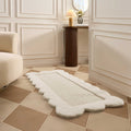 Dusklia - Wool Scallop Edge Runner - Off White