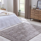 Dusklia - Yasmin Persian Style Rug - Light Grey