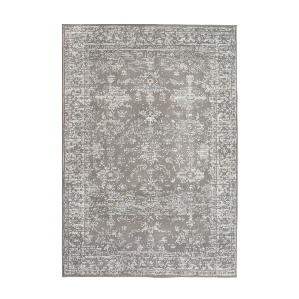 Dusklia - Yasmin Persian Style Rug - Light Grey