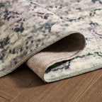 Dusklia - Zahra Persian Style Machine Washable Rug - Sage