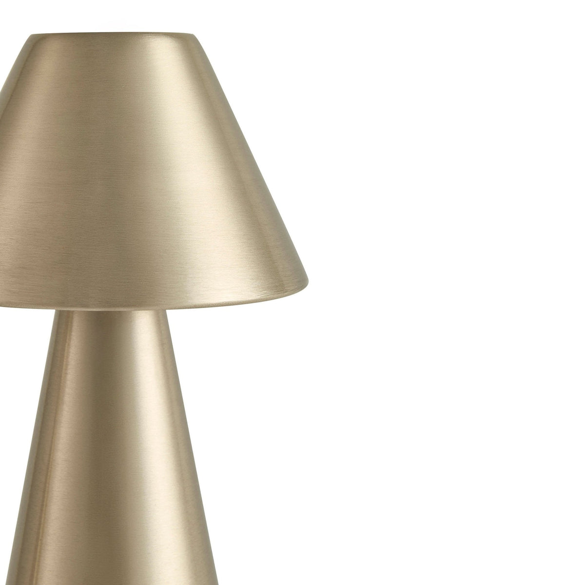 Dusklia - Zania Mini LED Rechargeable Wireless Lamp - Satin Nickel