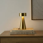 Dusklia - Zeta Mini LED Rechargeable Wireless Lamp - Brushed Gold