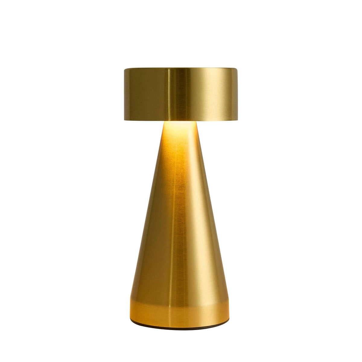 Dusklia - Zeta Mini LED Rechargeable Wireless Lamp - Brushed Gold