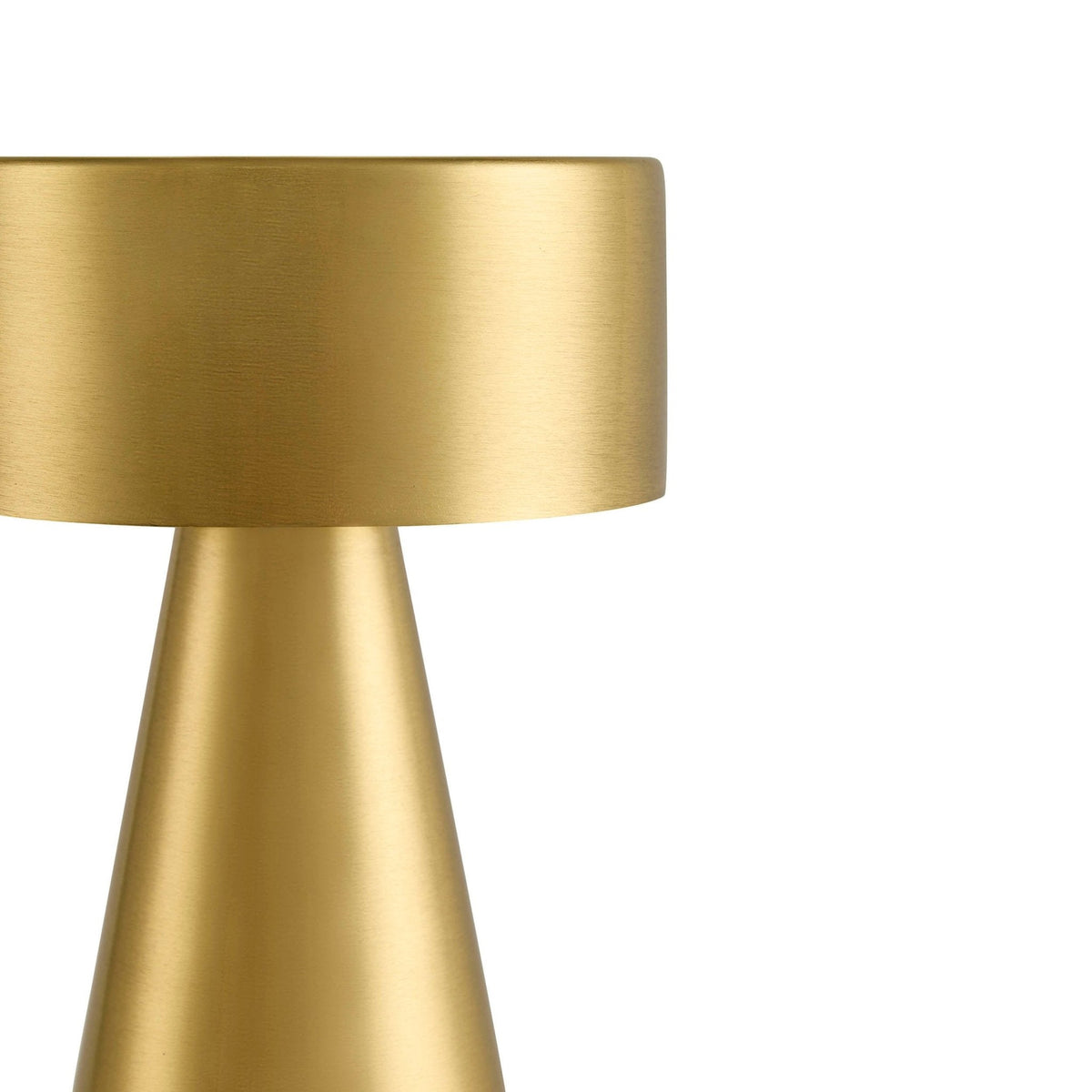 Dusklia - Zeta Mini LED Rechargeable Wireless Lamp - Brushed Gold
