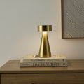 Dusklia - Zeta Mini LED Rechargeable Wireless Lamp - Brushed Gold