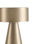 Dusklia - Zeta Mini LED Rechargeable Wireless Lamp - Satin Nickel