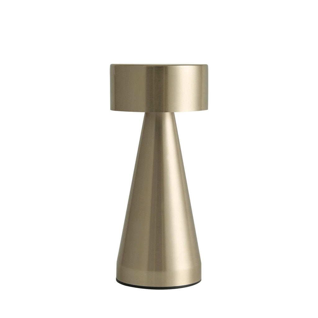 Dusklia - Zeta Mini LED Rechargeable Wireless Lamp - Satin Nickel